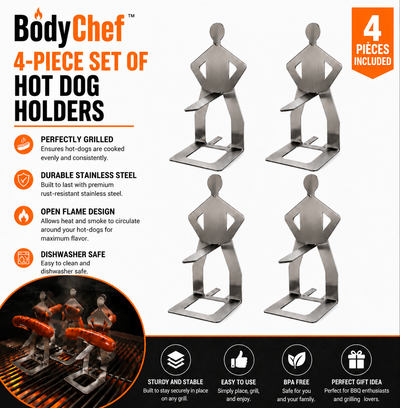 + BodyChef™ - "DICK" BBQ Sausage Holders